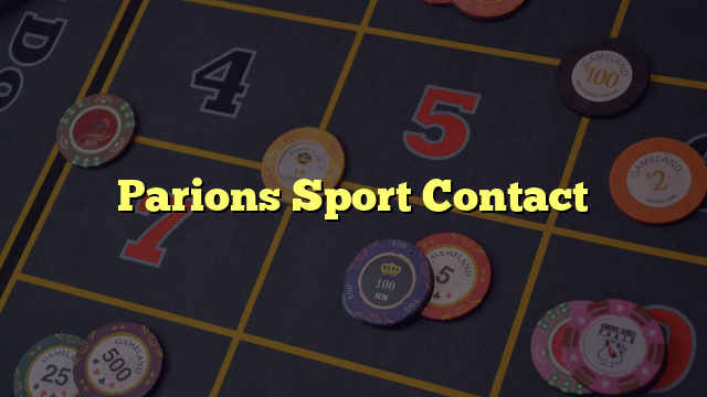 Parions Sport Contact