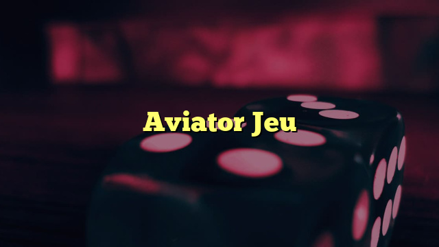 Aviator Jeu